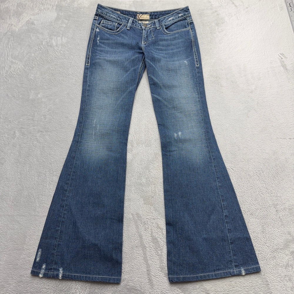 William Rast Dark Blue Flare Jeans